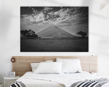 Sand dune in the Namib Desert of Namibia, Africa by Patrick Groß