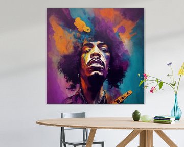 Abstract van Jimmie Hendrix