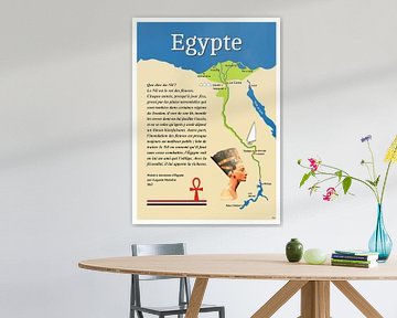 Egypte Caïro De Nijl Piramides en farao's van PH Déco