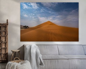 Dune in Sossusvlei in Namibia, Africa by Patrick Groß