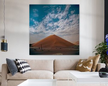 Dune in Sossusvlei in Namibia, Africa by Patrick Groß