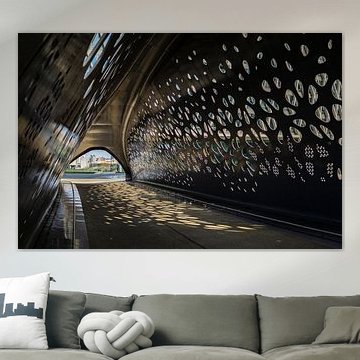 Zonreflectie in de Parkbrug