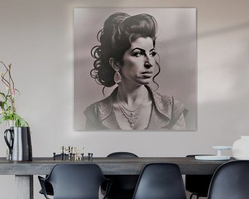 Amy Winehouse 40 sur Gert-Jan Siesling