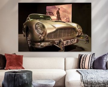 James Bond (Sean Connery) and Aston Martin DB5 by Hans Levendig (lev&dig fotografie)