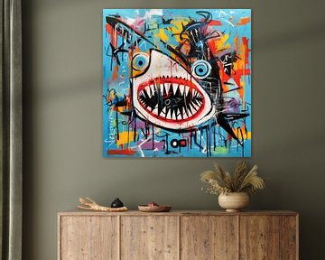 Kleurrijke haai van ARTemberaubend