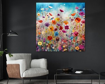 Champ de fleurs sur ARTemberaubend