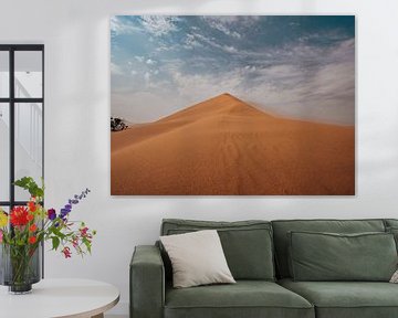 Dune in Sossusvlei in Namibia, Africa by Patrick Groß