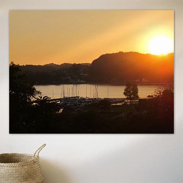 Zonsondergang Oostzee