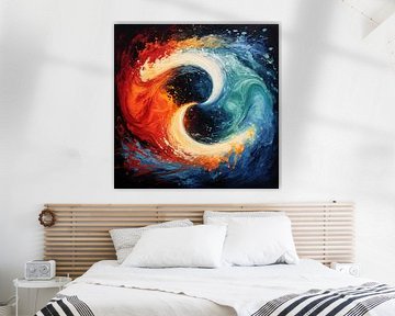 Ying Yang: Spiritual Abstract by Surreal Media