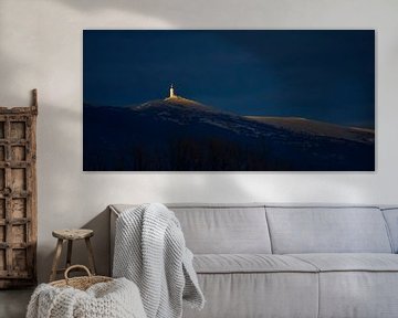 MontVentoux dans la lumière du soir sur Monki's foto shop