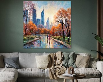 Central Park im Herbst von ARTemberaubend