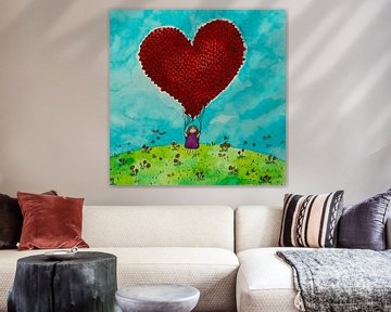 My Big Heart by Monique van Kipshagen - Heartwarming Arts