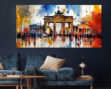 Brandenburger Tor abstrakt von ARTemberaubend