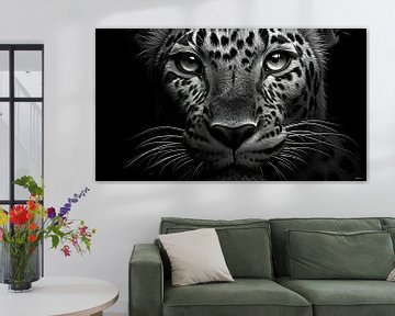 faune et flore en noir et blanc sur Gelissen Artworks