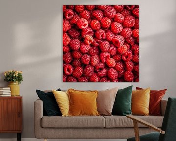Fresh raspberries by Studio XII