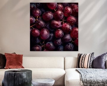 Fresh Red Grapes by Studio XII