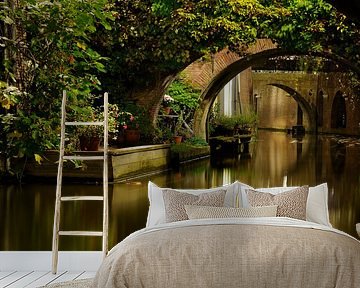 Kromme Nieuwegracht in Utrecht  by Donker Utrecht