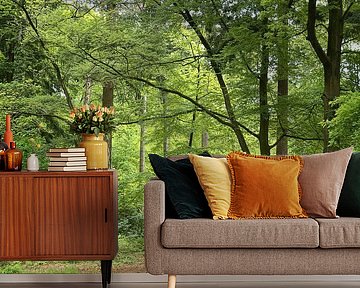 Walking in the forest by Corinne Welp