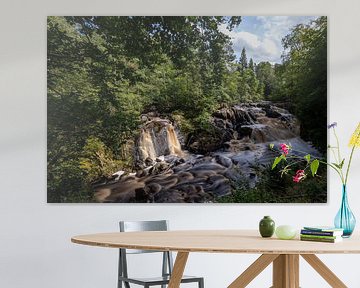 Schweden, Wasserfall (Danska Fall) von Edwin Kooren