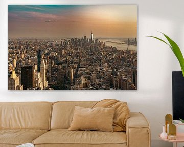 Skyline of New York City, USA by Patrick Groß