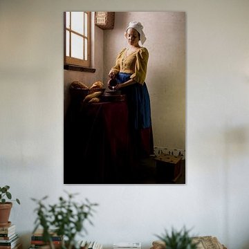 Vermeer: Het Melkmeisje