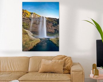 Wasserfall Seljalandsfoss in Island von Patrick Groß