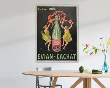 Buvez tous Evian-Cachat (ca 1912) by Peter Balan