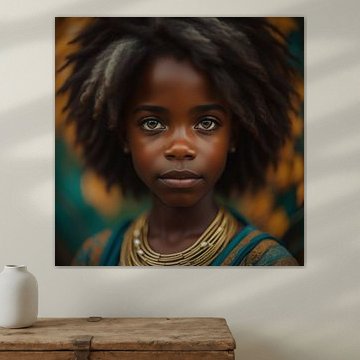 African girl