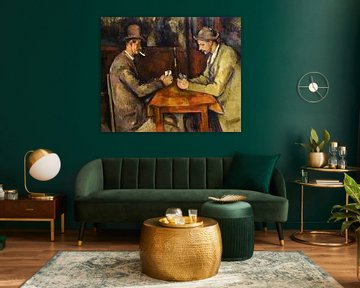 De kaartspelers, Paul Cézanne