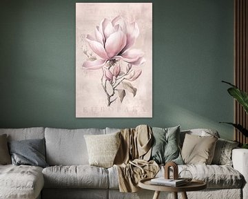 Magnolia Spring Romance Pastel Pink sur Andrea Haase