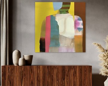 Kleurrijk, modern en abstract van Studio Allee