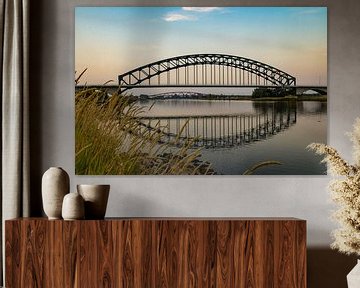 Bridges over the IJssel by Tessa van der Geer