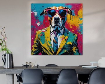 Hond van Blikvanger Schilderijen