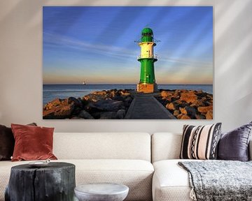 Lighthouse in the evening by Ostsee Bilder