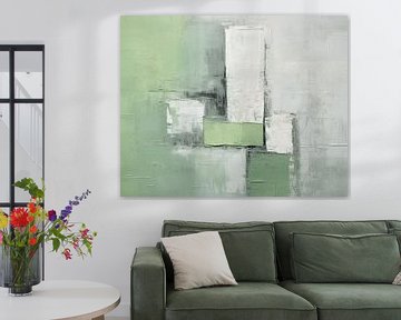 Groen Abstract | Abstract Groen van ARTEO Schilderijen