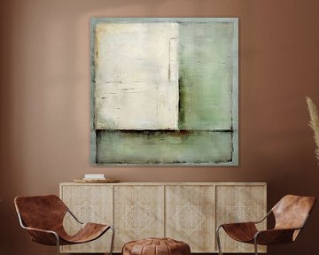 Pastel Green 151.42 by ARTEO Paintings