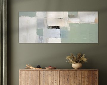 Groen-Blauw 174.63 van ARTEO Schilderijen