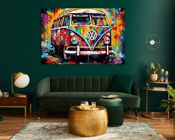 Volkswagen hippie bus by Imagine