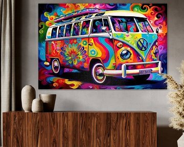 Volkswagen hippie bus by Imagine