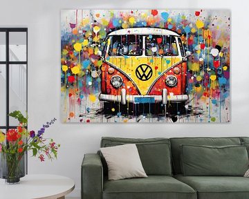 Volkswagen hippie bus by Imagine