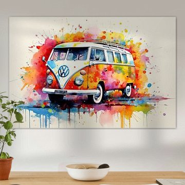 Volkswagen hippie bus