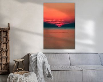 Sonnenuntergang auf dem Meer von Thomas Heitz