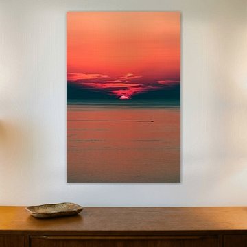 Sonnenuntergang auf dem Meer