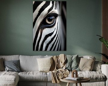 Zebra portret