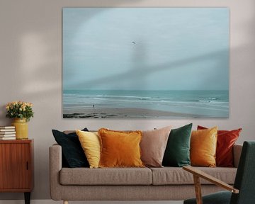 Promenade sur la plage au bord de la mer | Côte atlantique Bretagne | France photographie de voyage sur HelloHappylife