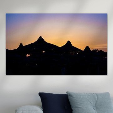 Strand bei Sonnenuntergang