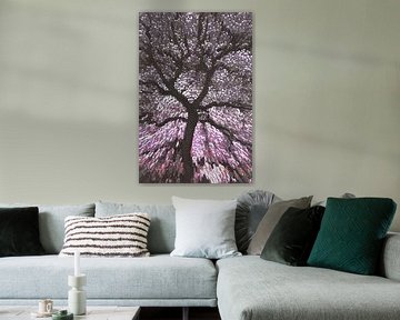 Impressionistisch boom contour van LANETfotografie