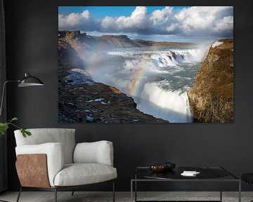 Gullfoss von Ingrid Kerkhoven Fotografie