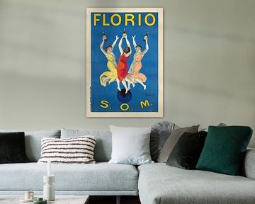 Leonetto Cappiello - Florio (1911) (gezien bij vtwonen) van Peter Balan
