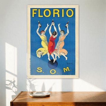 Leonetto Cappiello - Florio (1911) (gezien bij vtwonen) van Peter Balan